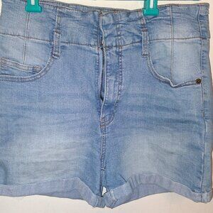 Highway Jean Shorts size 11 distressed faded women